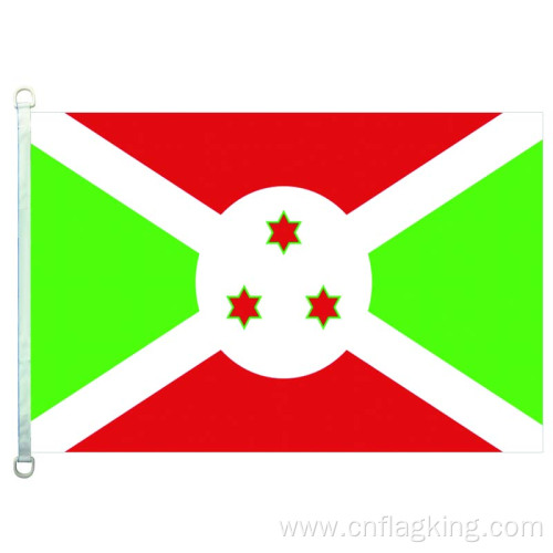 Burundi national flag 100% polyster 90*150cm Burundi banner